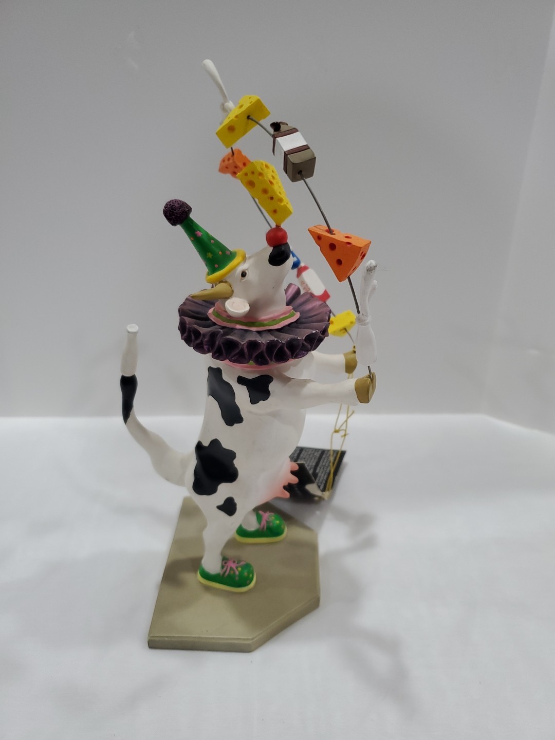 Cow Parade 7708 Circus Cown Figurine 2004 by Westland Giftware