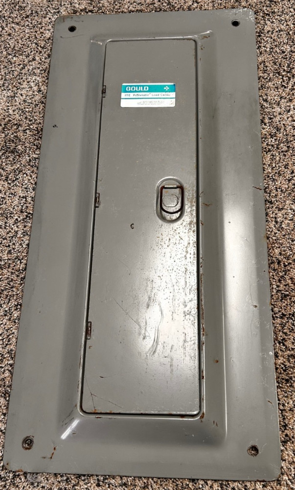 Pushmatic Panel Cover 20 Space 200 Amp Bulldog ITE Gould Electri Load Center