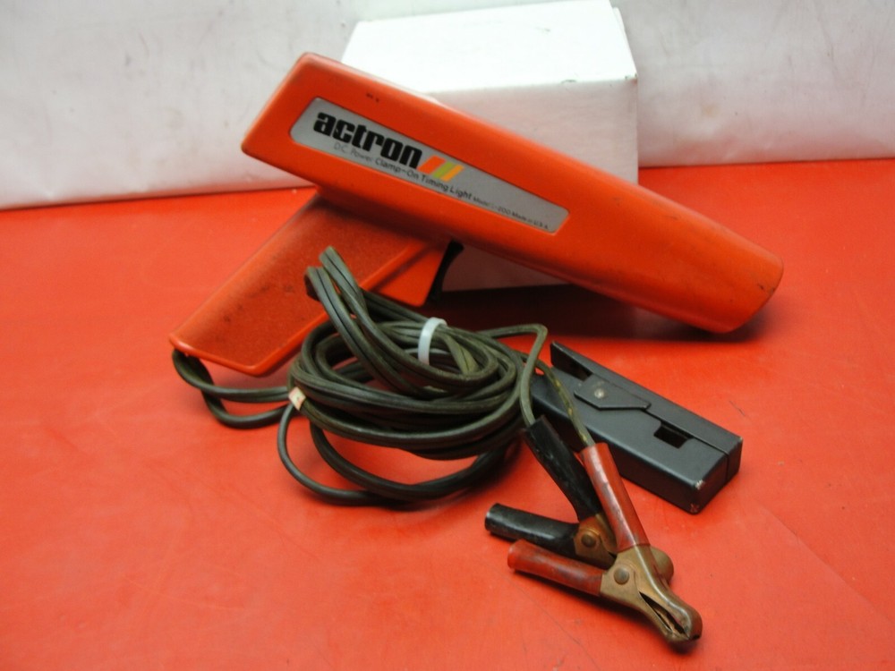 Vintage Actron Inductive Timing Light Model L-200 USA