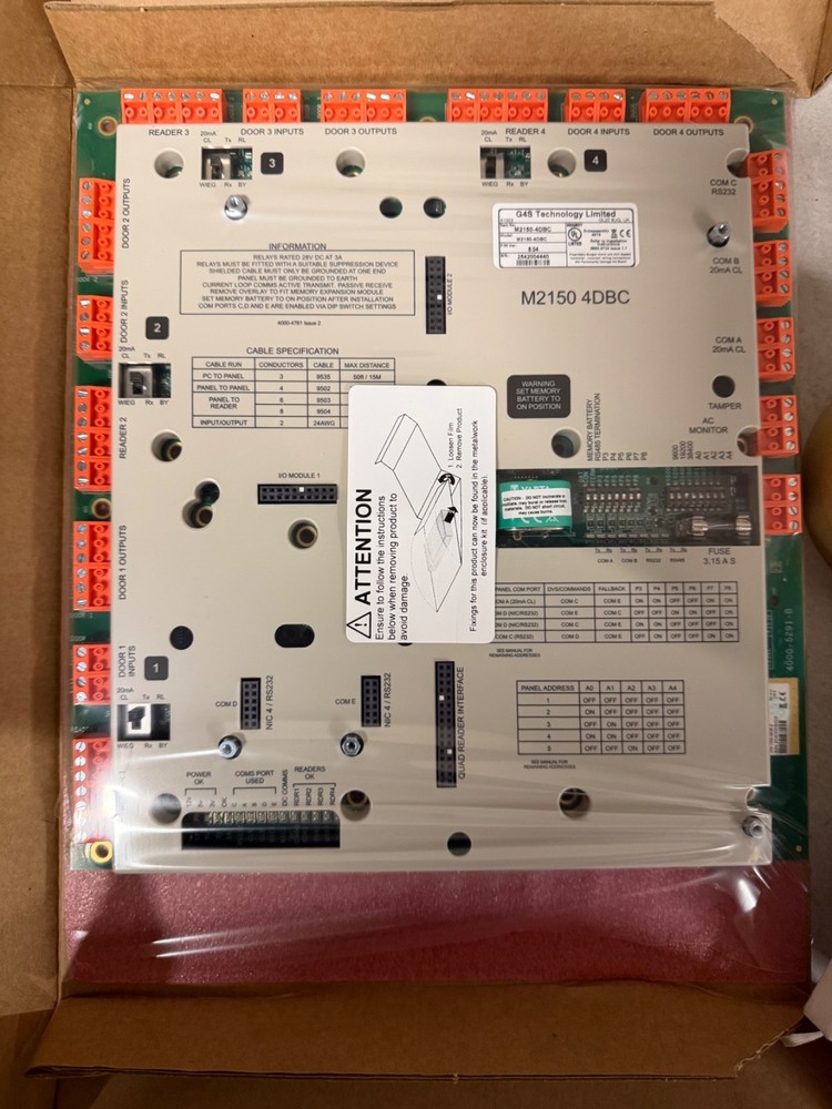 (2) M2150-4DBC symmetry controller