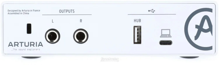 Arturia MiniFuse 1 USB-C Audio Interface - White