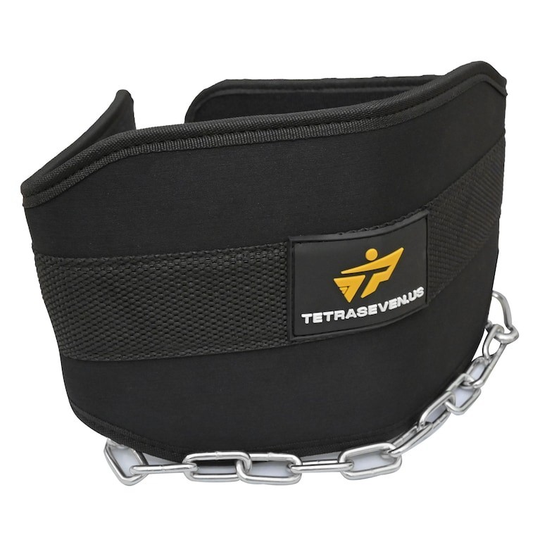 Weightlifting Dip Belt with Steel Chain – For Dips , Pull-Ups