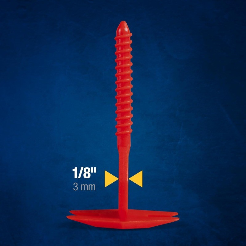 QEP 99839 LASH 360 Tile Leveling System 1/8" Posts (1,000 Pack)