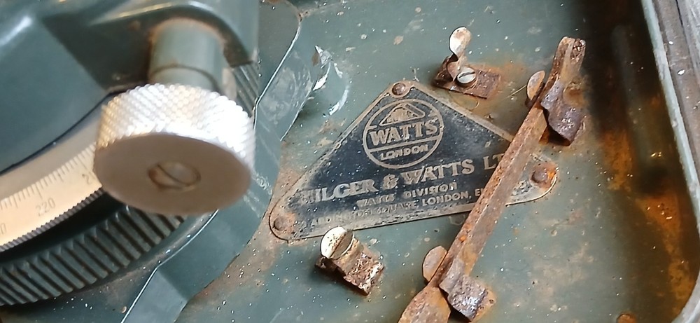 Vintage Hilger & Watts Civil Engineering Level/Theodolite -Untested