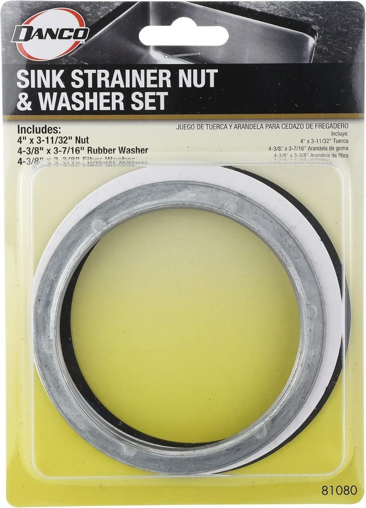 81080 Sink Strainer Nut and Washer Set