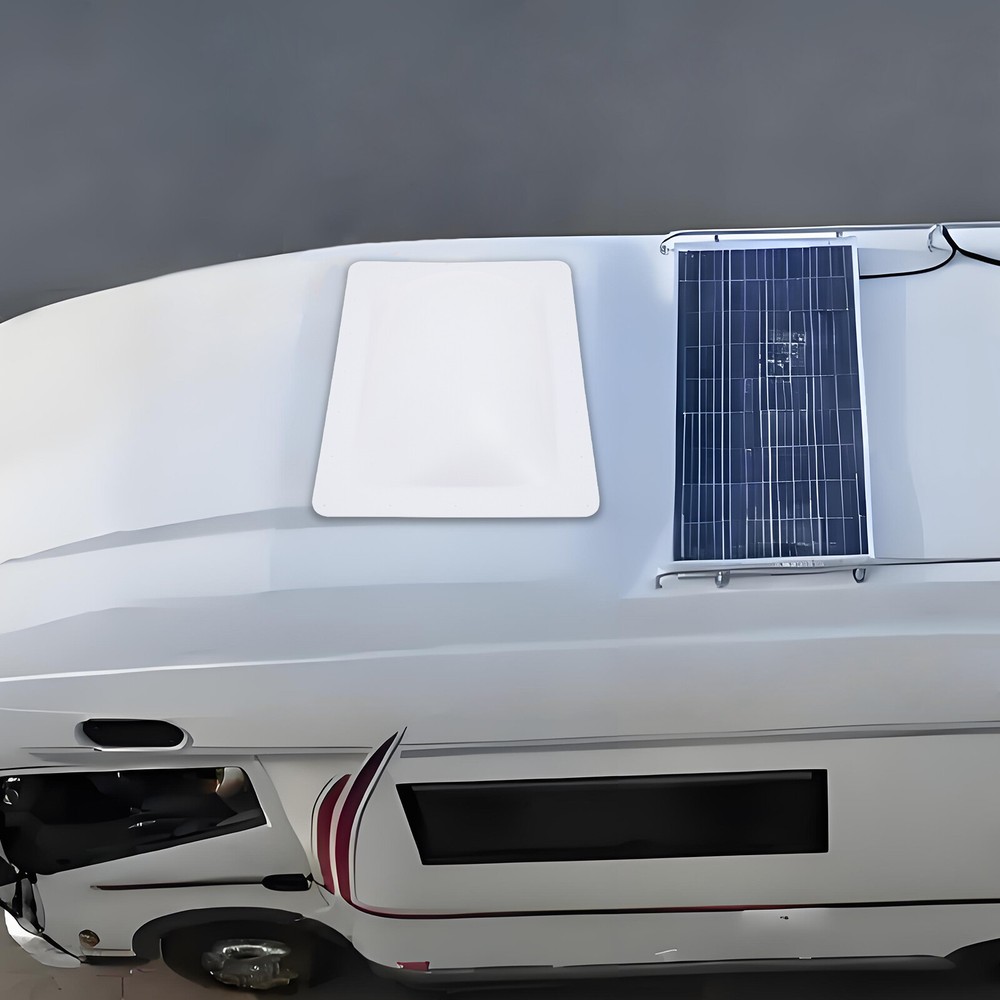 Premium RV Skylight Replacement - Durable White PC Dome for Campers
