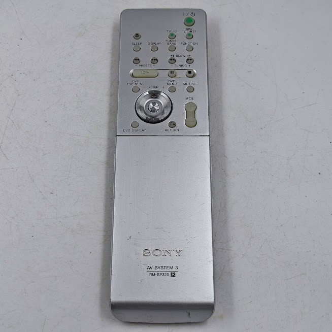 Sony AV System 3 Remote RM-SP320 - Working, Used, No Packaging
