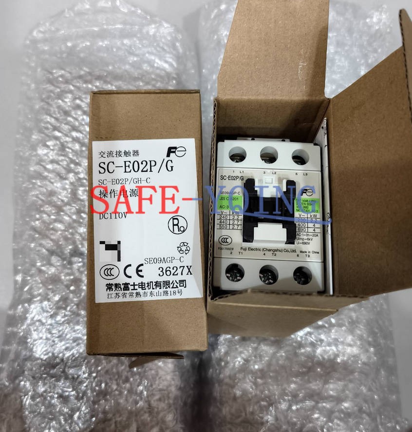 One New Fuji DC Contactor SC-E02P/G DC110V