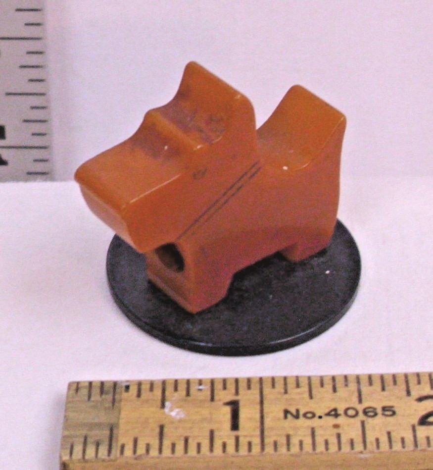 BAKELITE CATLIN SCOTTY DOG PENCIL SHARPNER 1930s