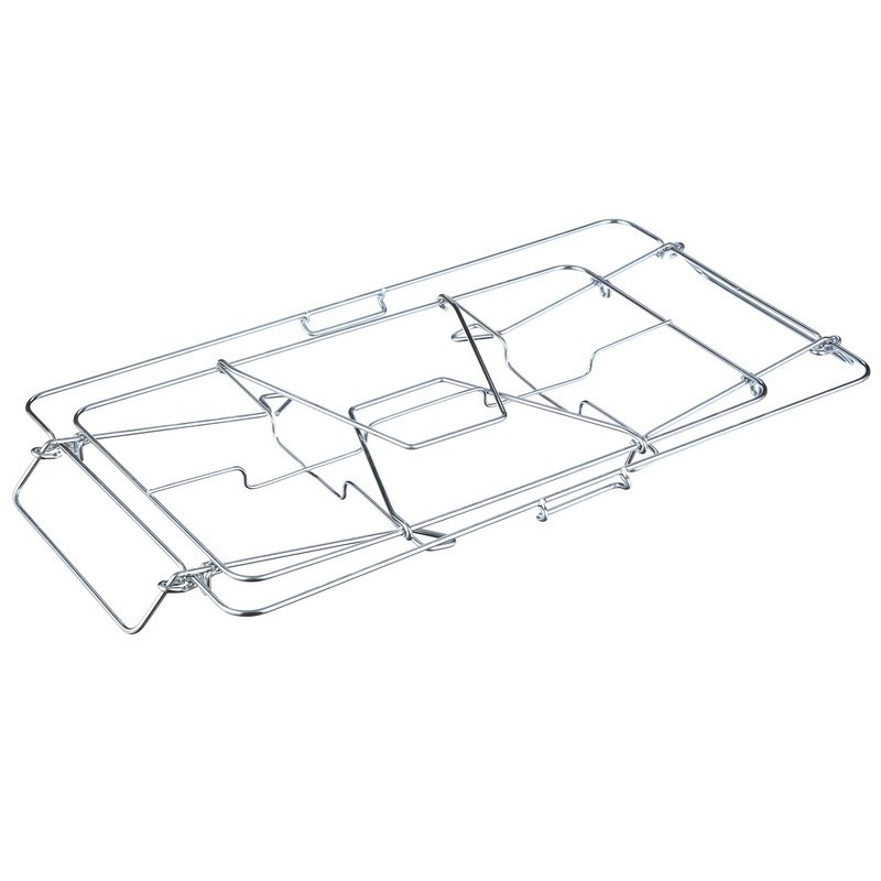 Folding Wire Rack Chafing Dish Buffet Server Durable Catering Tool Easy Setup US