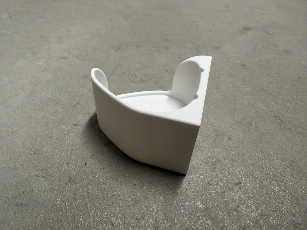 Vertical Wall Mount for Sonos Roam Bluetooth Speaker Mounting Bracket - White