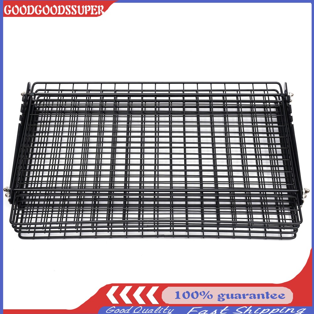 4-Tier Collapsible Cooling Rack Adjustable 3 Setting Design Stackable Cooling US