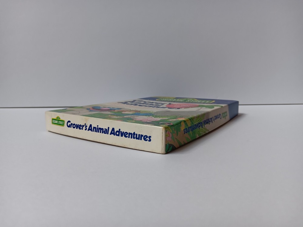 Commodore 64/128 Grovers Animal Adventure Computer Game Software Tested/Works