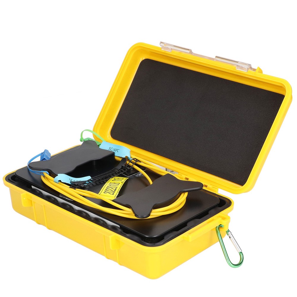 500m Singlemode OTDR Cable Box For Dead Zone Test Excellent