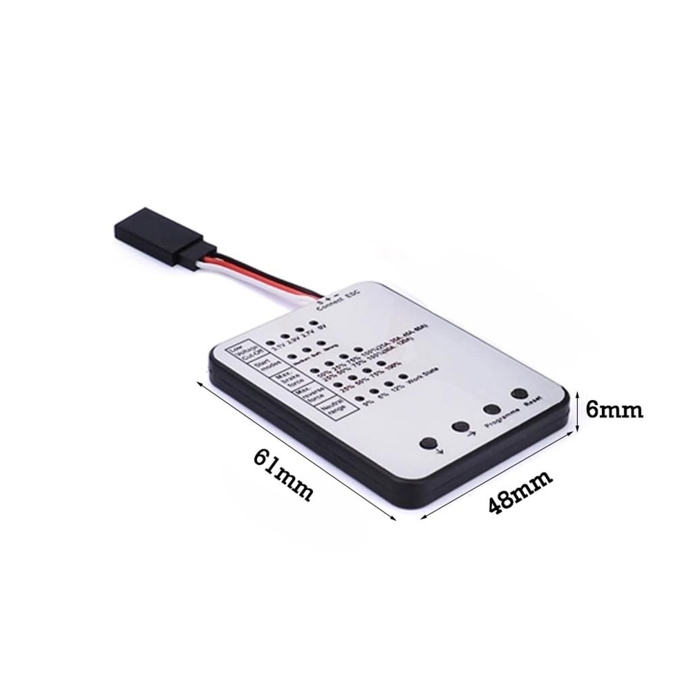 Replacement LED Programming Card Surpass Hobby RC Car Brushless ESC