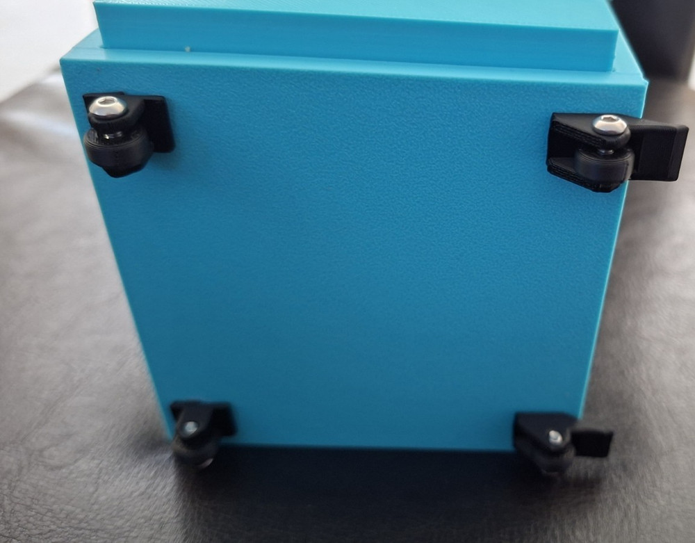 Snap On High Quality 3D Printed Mini Toolbox * Pen Holder etc (Turquoise)