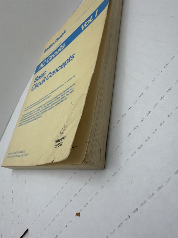 Radio Shack Basic Electricity Series: AC Circuits Vol. I Basic Circuit Concepts