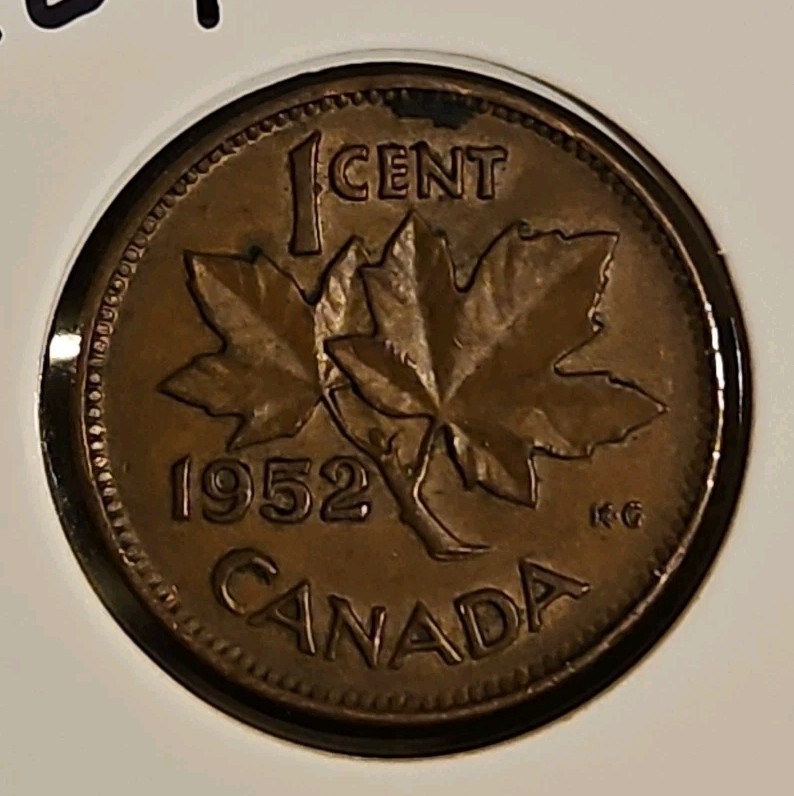 1952 Canada 1 Cent