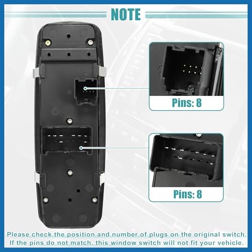 Power Window Switch No.4602627AD/4602627AF with Tool Window Control Switch
