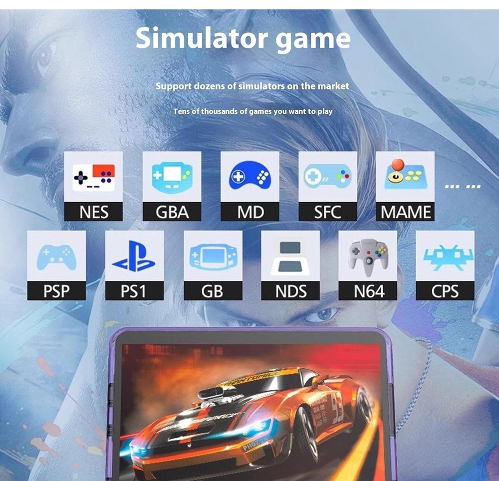 r36s retro handheld game console