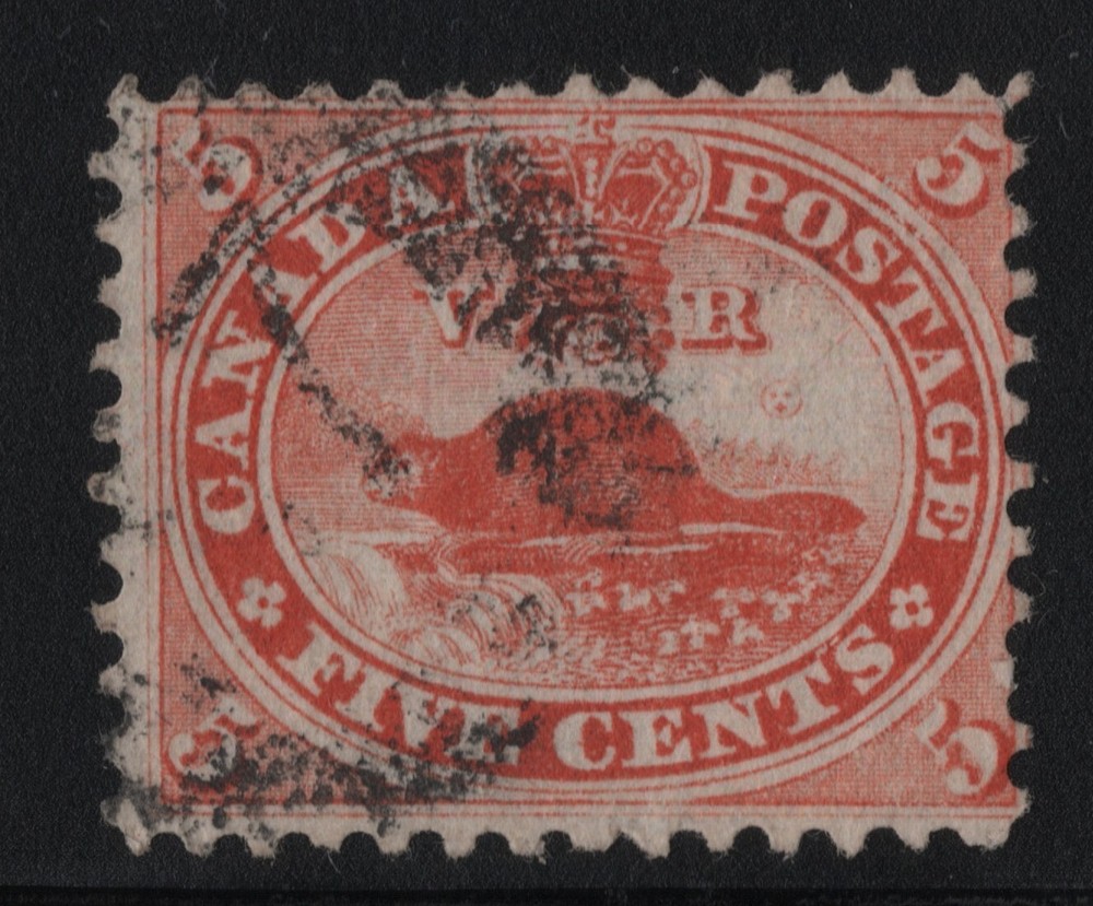 #15 Beaver 5c Canada used