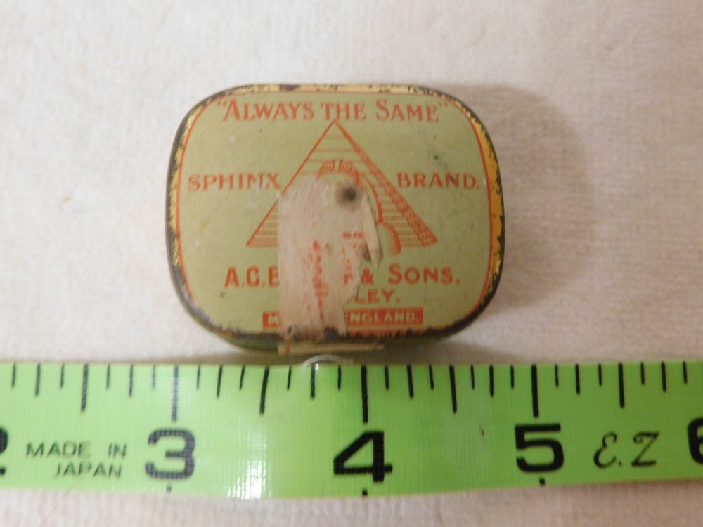 Gramophone phonograph needles Sphinx Needle Tin *