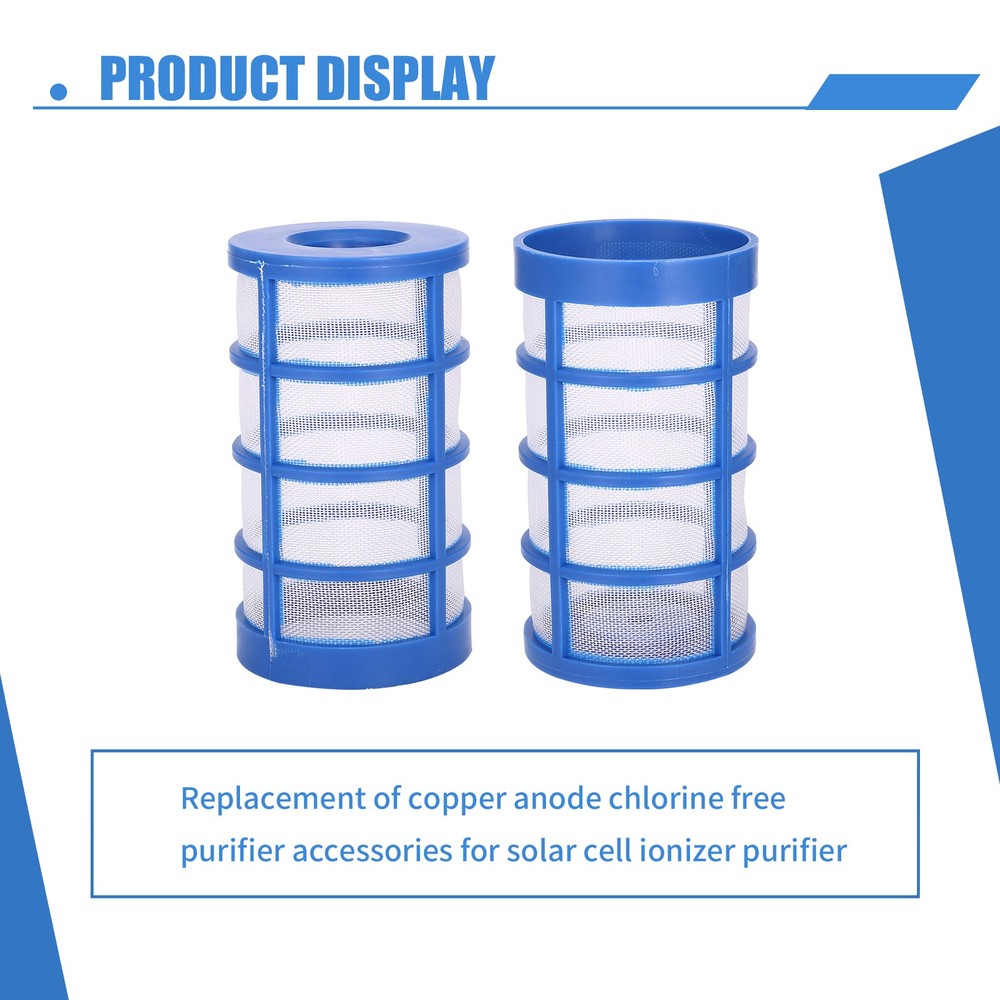 2PCS Replacement Screen for Solar Pool Purifier Cleaner Ionizer C3I71862
