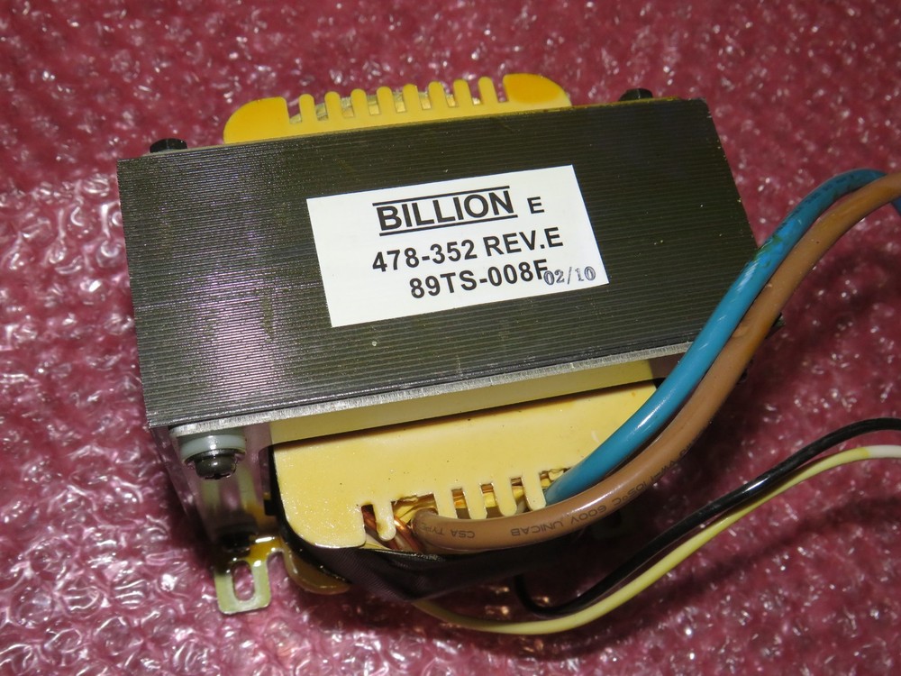 BILLION 478-352 POWER SUPPLY TRANSFORMER