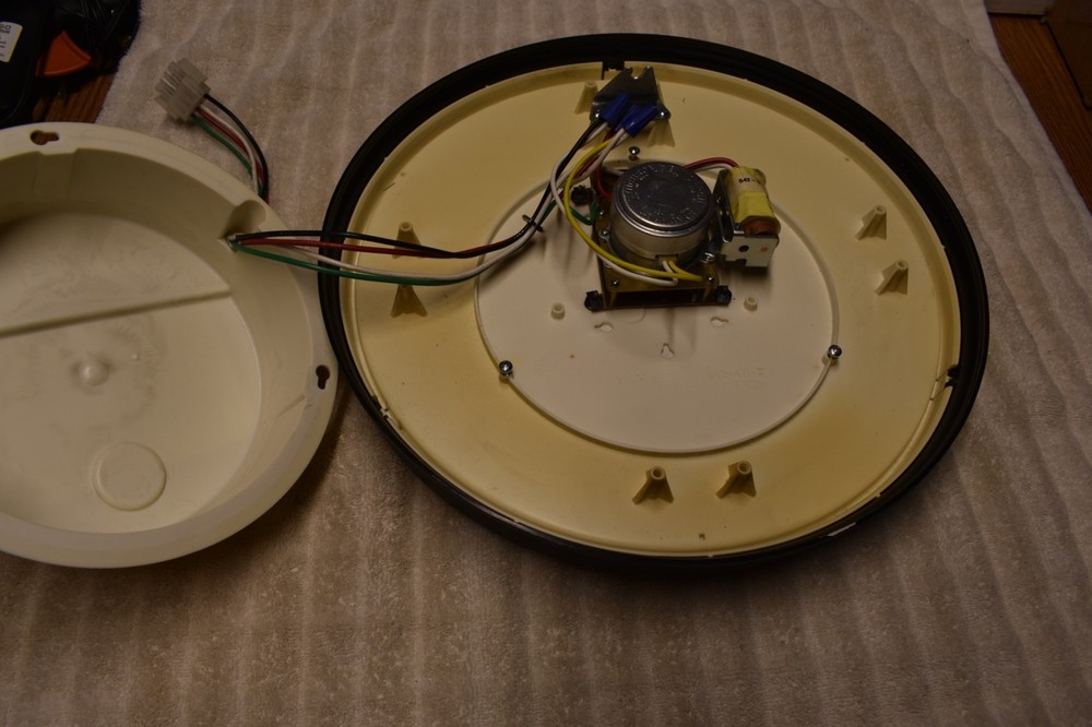 Simplex 12” Wall Clock with Plastic Lens Model 6310 9239