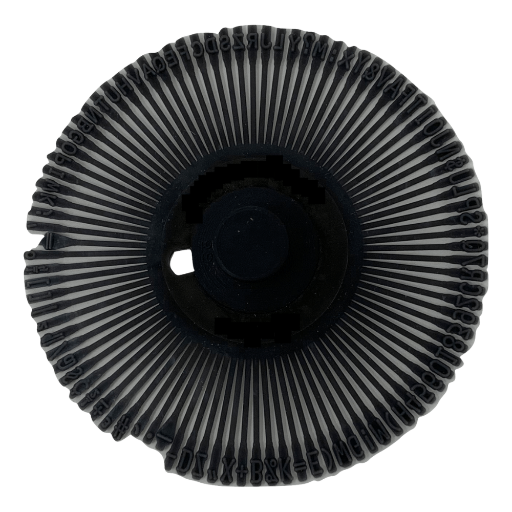 Rarotype Compatible Canon Mini Bloc 15 Printwheel