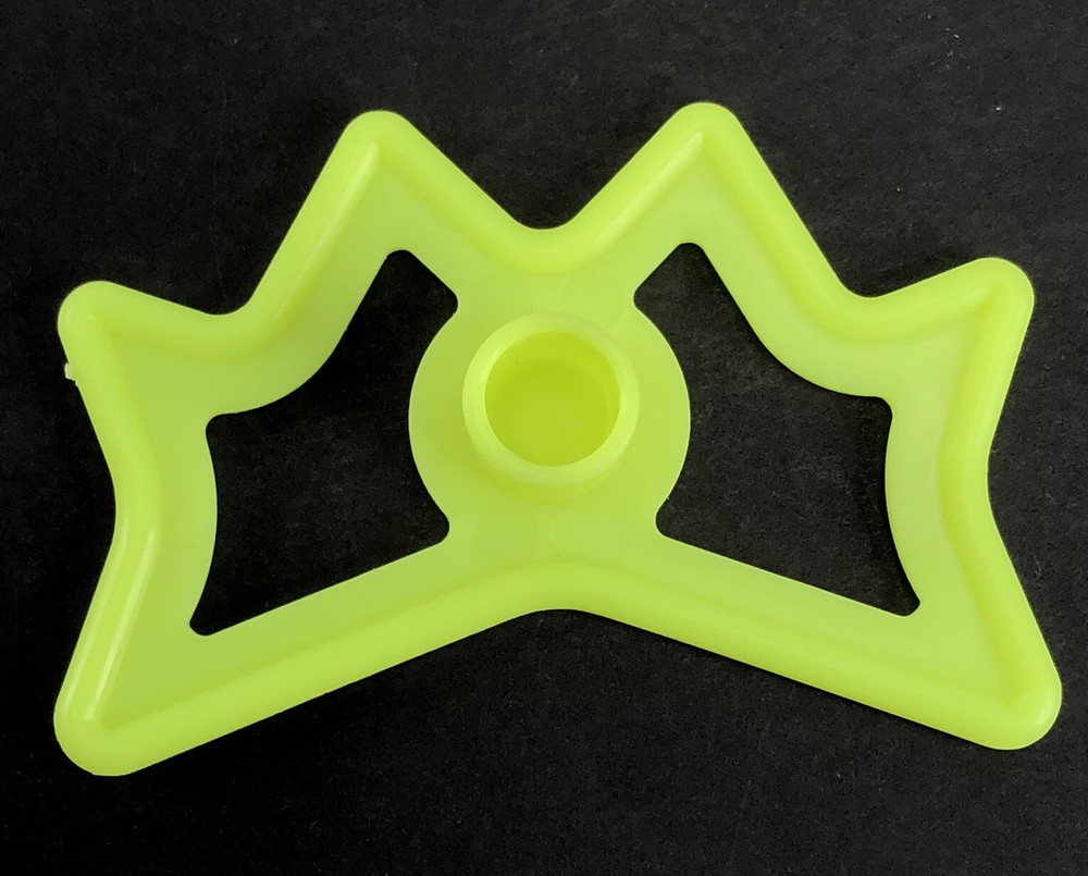 Bridge Head Billiard / Pool Cue Accessory Plastic Neon Yellow