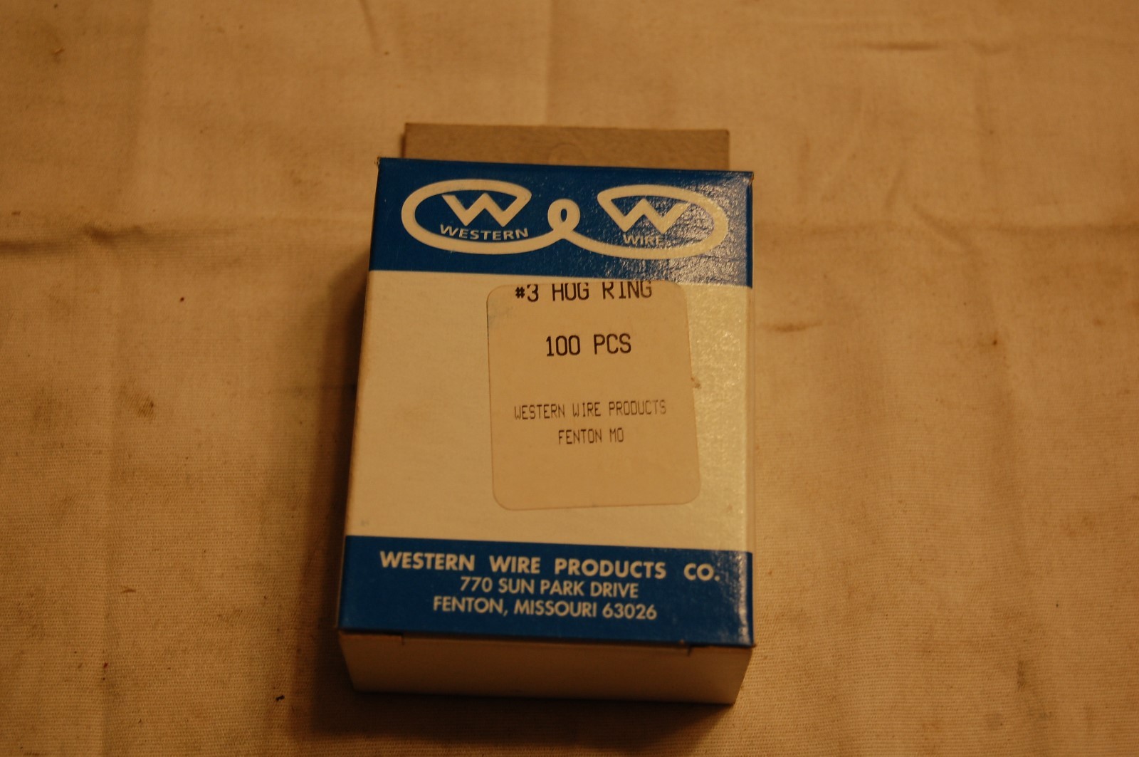 Western Wire #3 Hog Rings (Qty of 100)