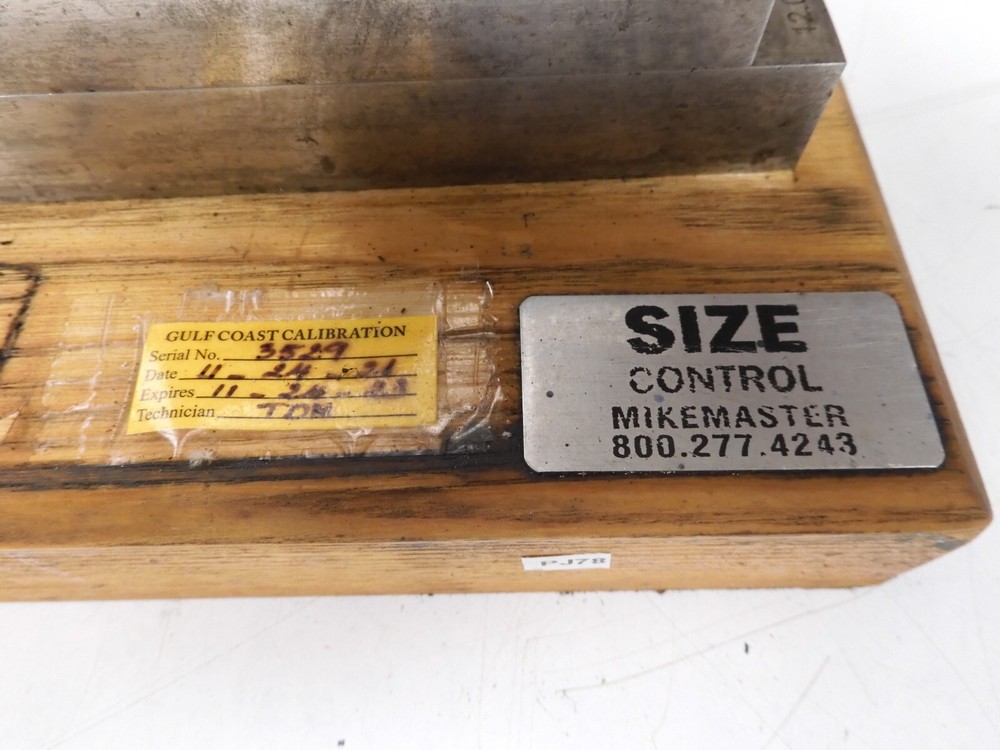 Size Control - MikeMaster - Micrometer Calibrator/Standard 1-12" - PJ78