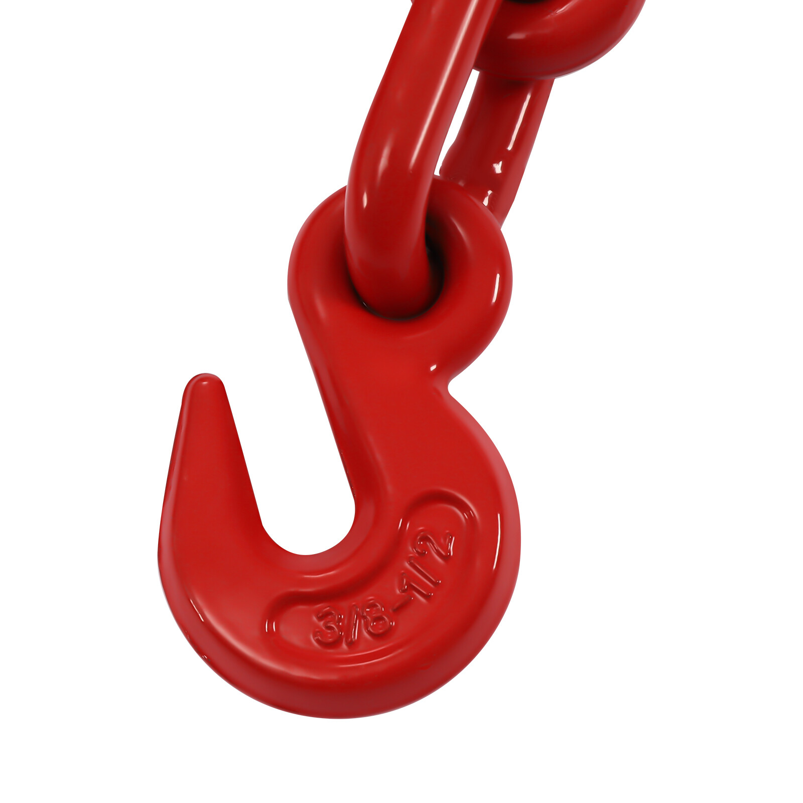 4 Pack 5/16"-3/8" Chain and Binder Kit Ratchet Load Binder w/ 4x 20ft Chains NEW