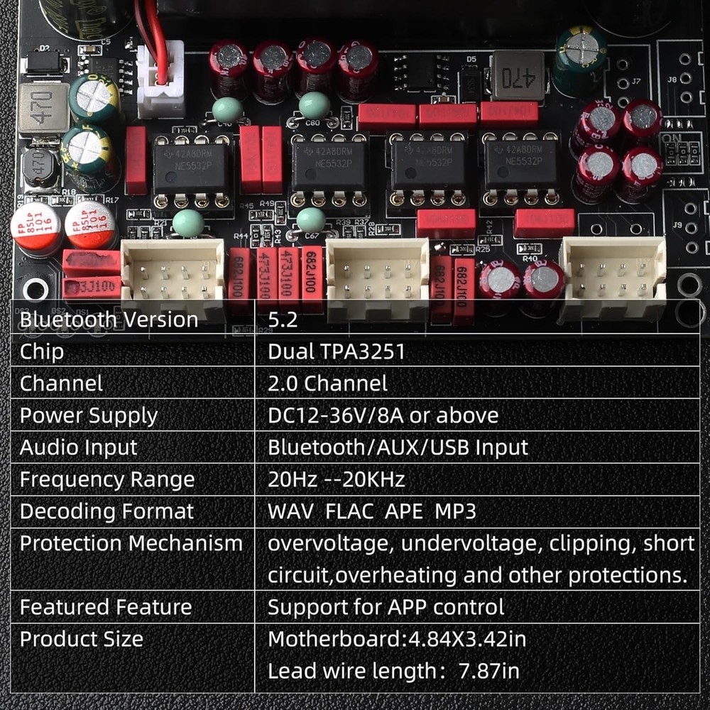 220W per Channel Amp Module - Easy Assemble DIY Audio Solution for Enthusiasts