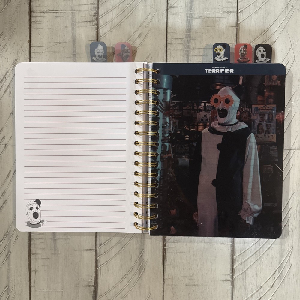 Terrifier Journal With Tabs