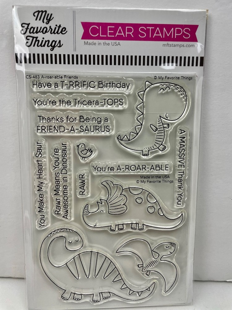 My Favorite Things Clear Stamps