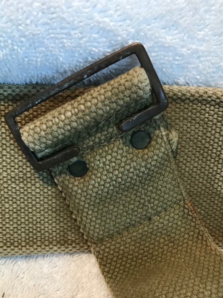 WW1 British Army P-08 Web Combat Belt