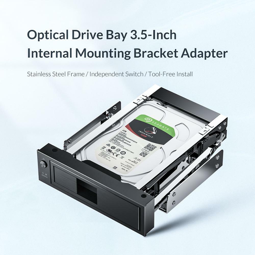ORICO 5.25inch Tray-Less Hot-Swap Mobile Rack for SATA 3.5" Hard Drive HDD Dock