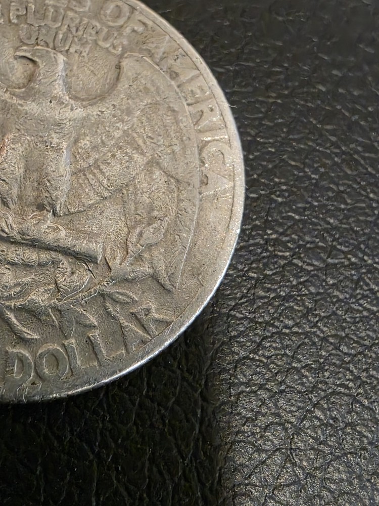 1965 Washington Quarter no Mint Mark Letter A's filled with Multiple Errors