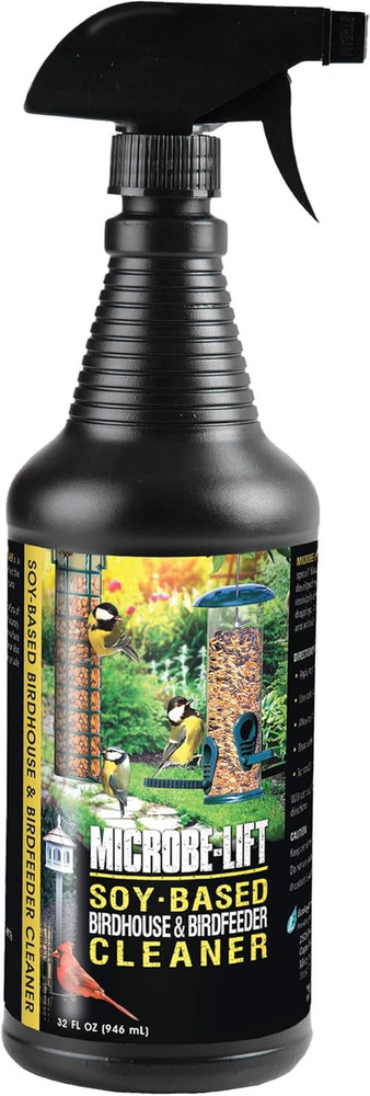 Soy-Based Bird Feeder & Bird Bath Cleaner Spray – 32 Oz – Safe Cleaning Solution