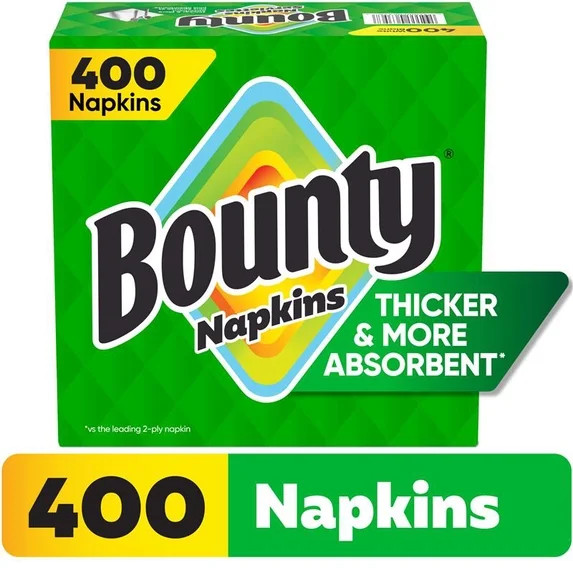 Disposable Paper Napkins White 400 Count