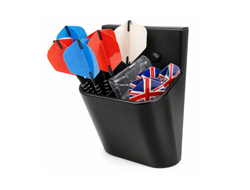 Dartboard Accessory Storage System; Perfect for Arachnid Dartboards