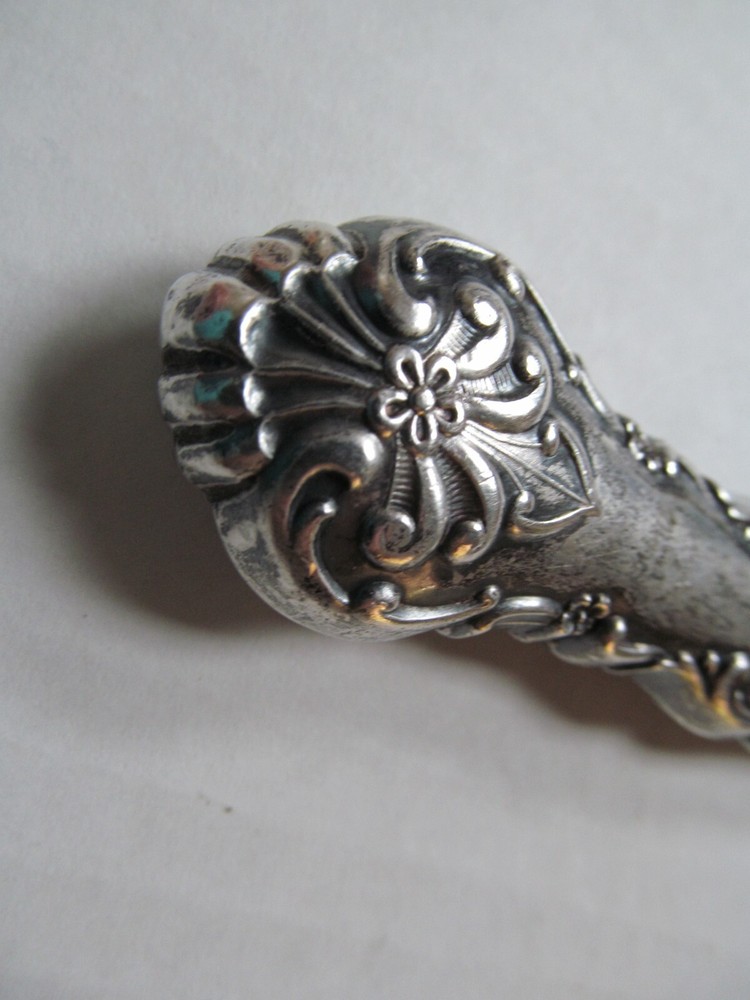 Antique Sterling Silver Handle Chrome head Bottle Opener