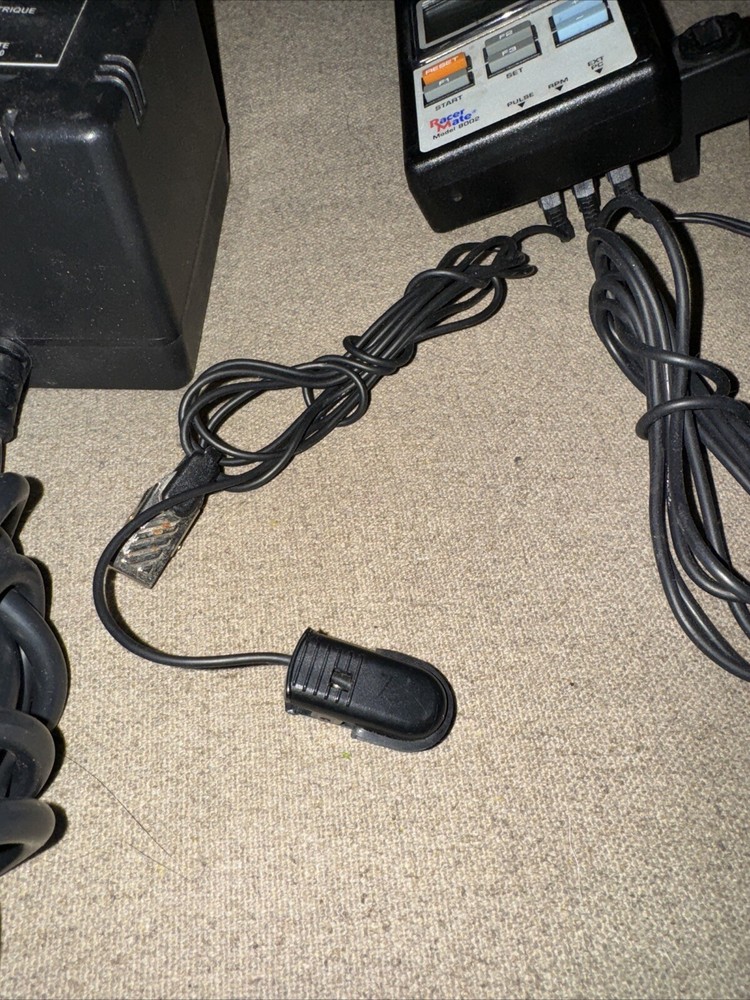 RACERMATE CompuTrainer 8002 Controller Head UNTESTED & Power Supply