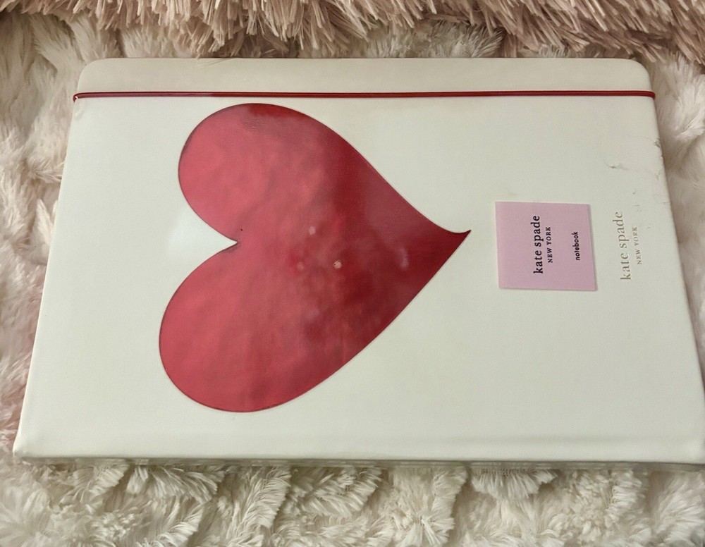 NEW Kate Spade Valentine's Day Take Note Large Notebook Journal
