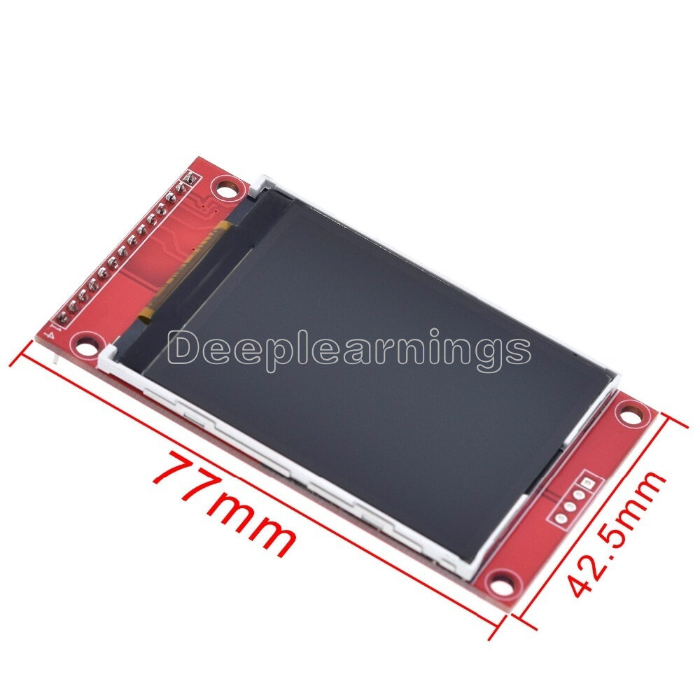 3.3V 240x320 2.4" SPI TFT LCD Touch Panel Serial Port Module with PCB ILI9341 W