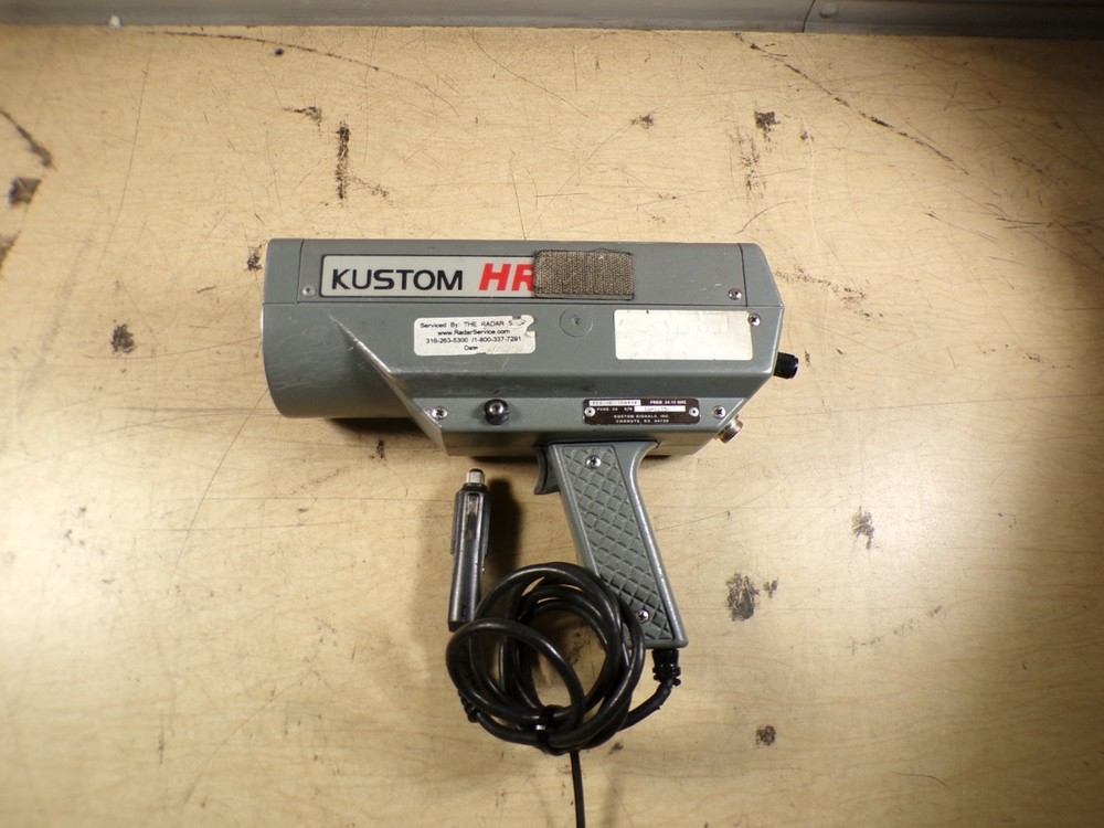 KUSTOM HR-12 RADAR GUN **UNTESTED