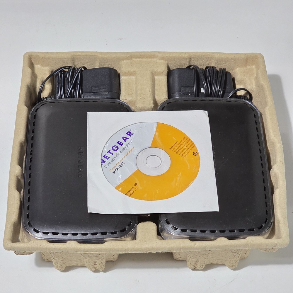 Netgear MCAB1001 MoCA Coax Network Adapter Pair