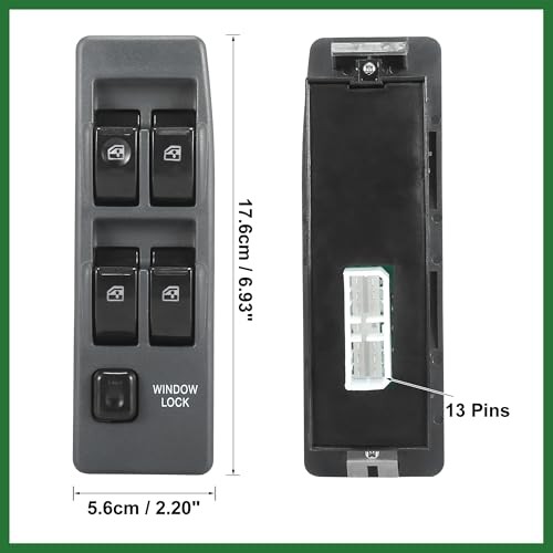 Master Driver Side Power Window Switch MR753373 Replacement for Mitsubishi